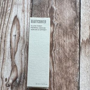 Beautycounter Glow First Priming Serum in Cream Box